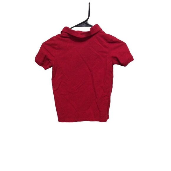 OSHKOSH Bgosh Polo Size 7 Red Cotton - Picture 2 of 3
